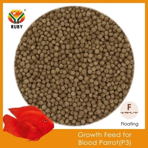 Ruby Growth Feed for Blood Parrot P3